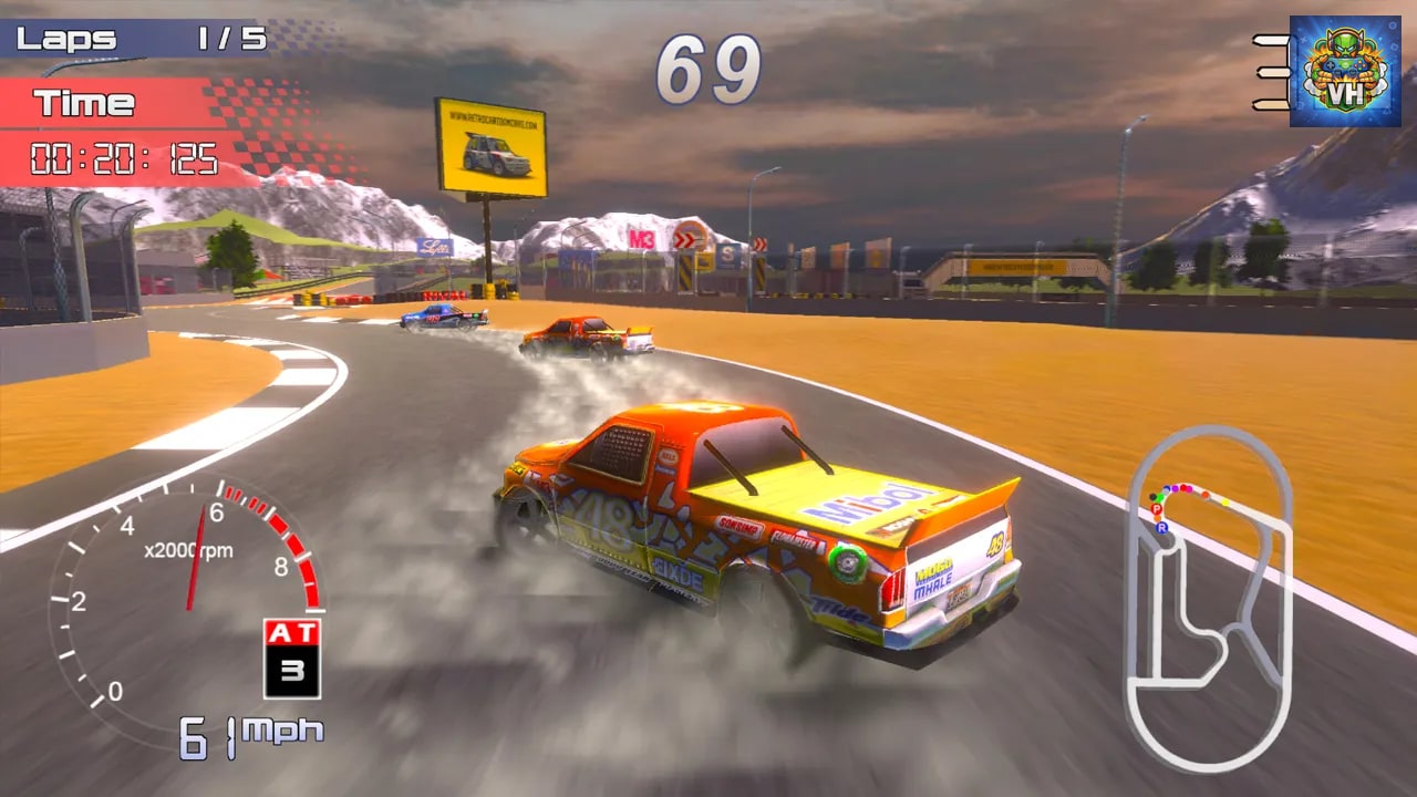 Speed Truck Racing Nintendo Switch - ảnh màn hình 2
