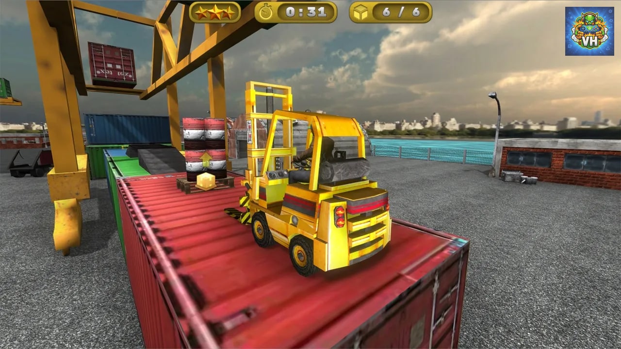 Forklift Simulator Nintendo Switch - ảnh màn hình 4