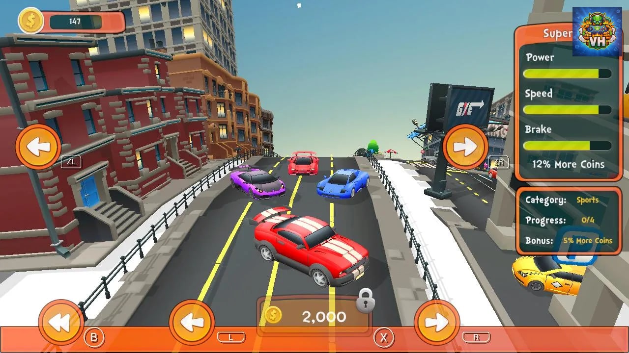 Curve Racer Nintendo Switch - ảnh màn hình 2