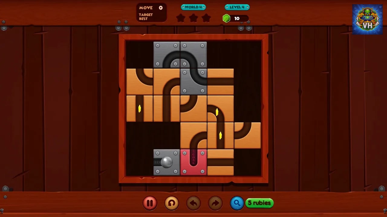 Let it roll slide puzzle Nintendo Switch - ảnh màn hình 2
