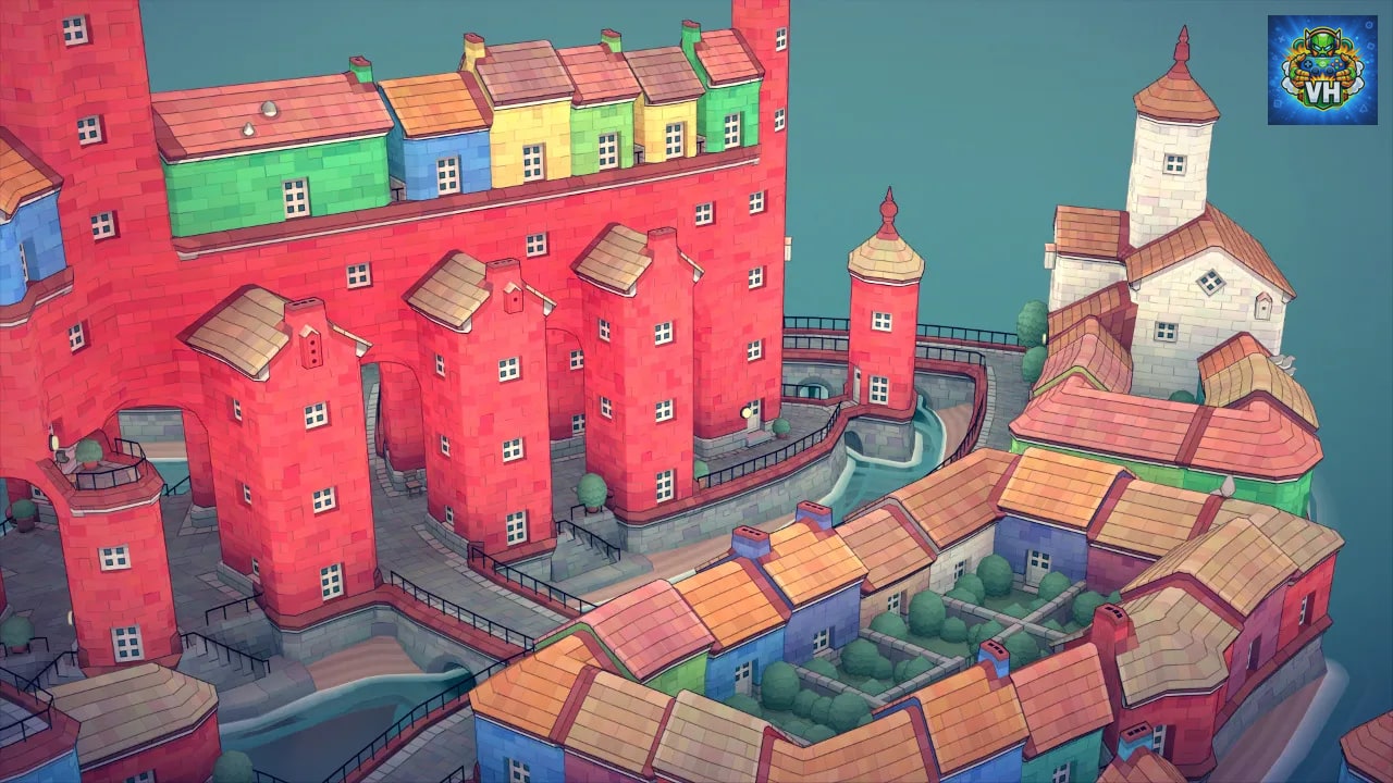 Townscaper Nintendo Switch - ảnh màn hình 9