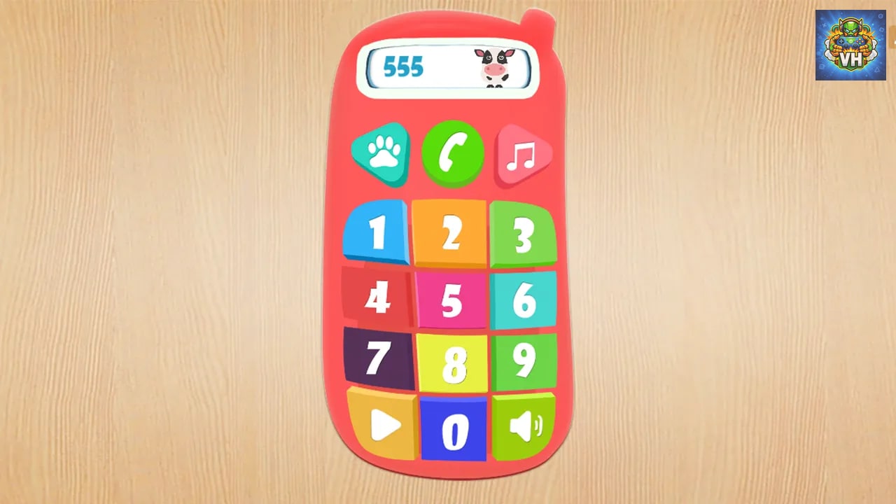 Baby Phone 3 in 1 for Kids,  Puzzle, Animal, Funny, Parent, Coloring Nintendo Switch - ảnh màn hình 1