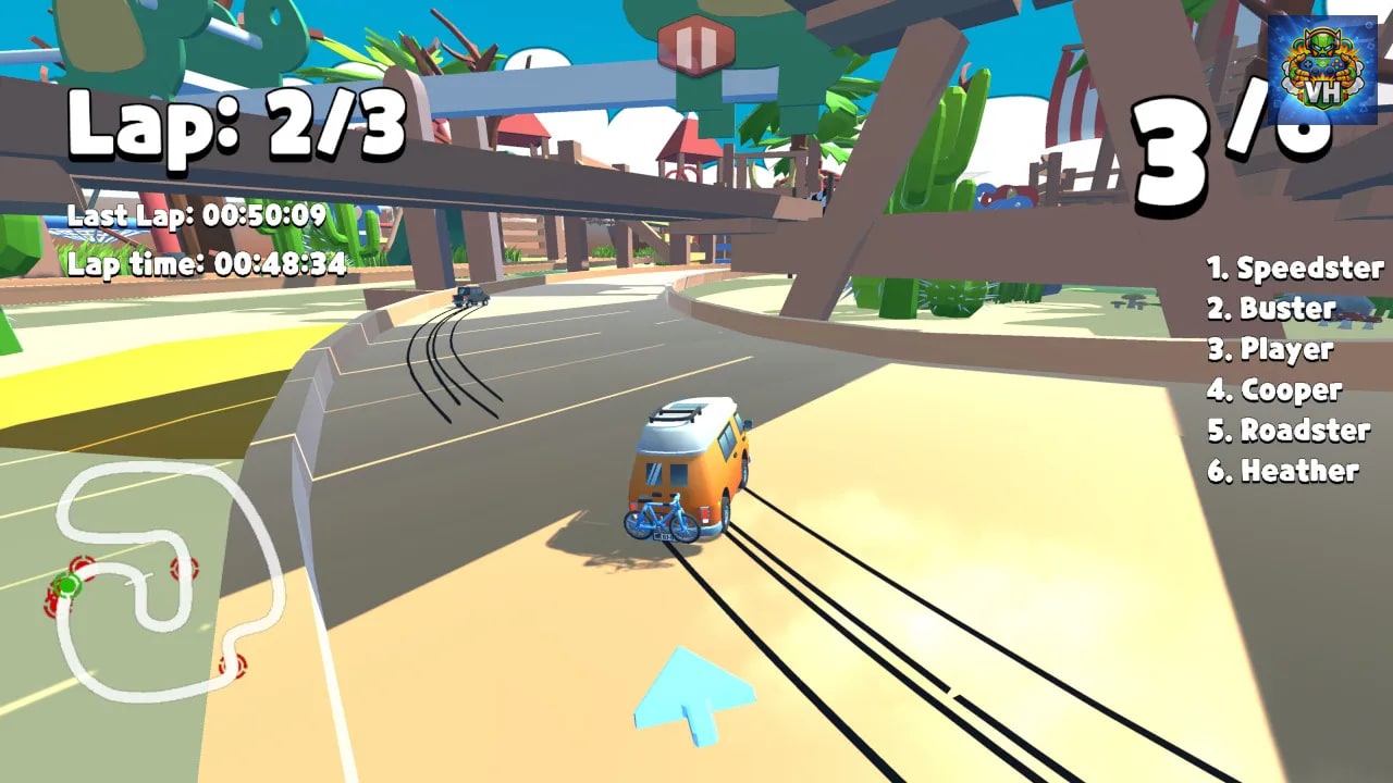 Park Racer Nintendo Switch - ảnh màn hình 4