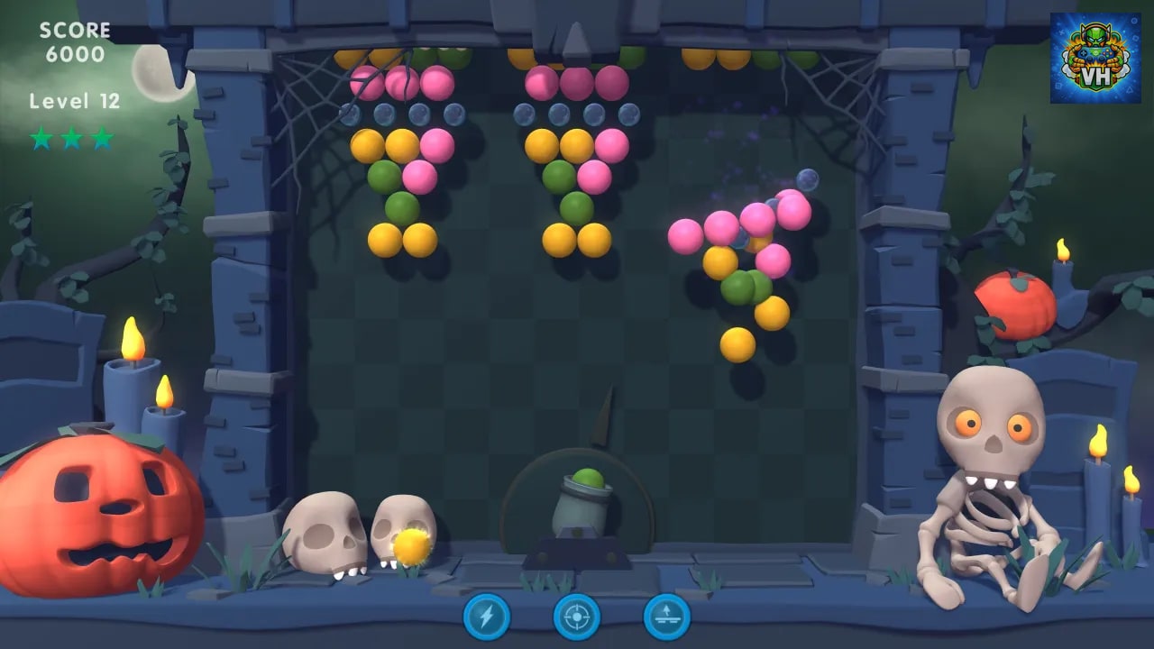 Halloween Bubble Shooter Nintendo Switch - ảnh màn hình 5