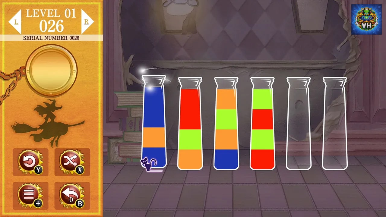 Witch's Potion: Water Sort Puzzle Nintendo Switch - ảnh màn hình 3