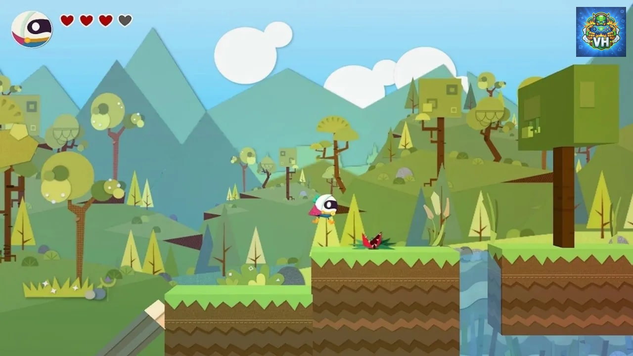 Flat Kingdom Paper's Cut Edition Nintendo Switch - ảnh màn hình 2