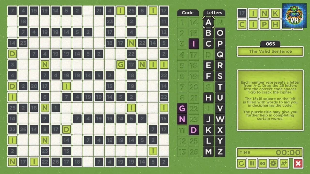 Ink Cipher Nintendo Switch - ảnh màn hình 4