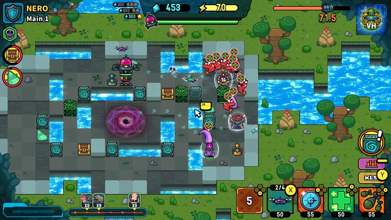 Broken Universe -  Tower Defense Nintendo Switch - ảnh màn hình 3