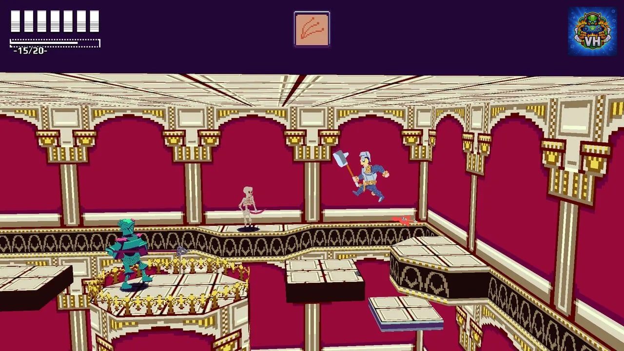 Diorama Dungeoncrawl - Master of the Living Castle Nintendo Switch - ảnh màn hình 5