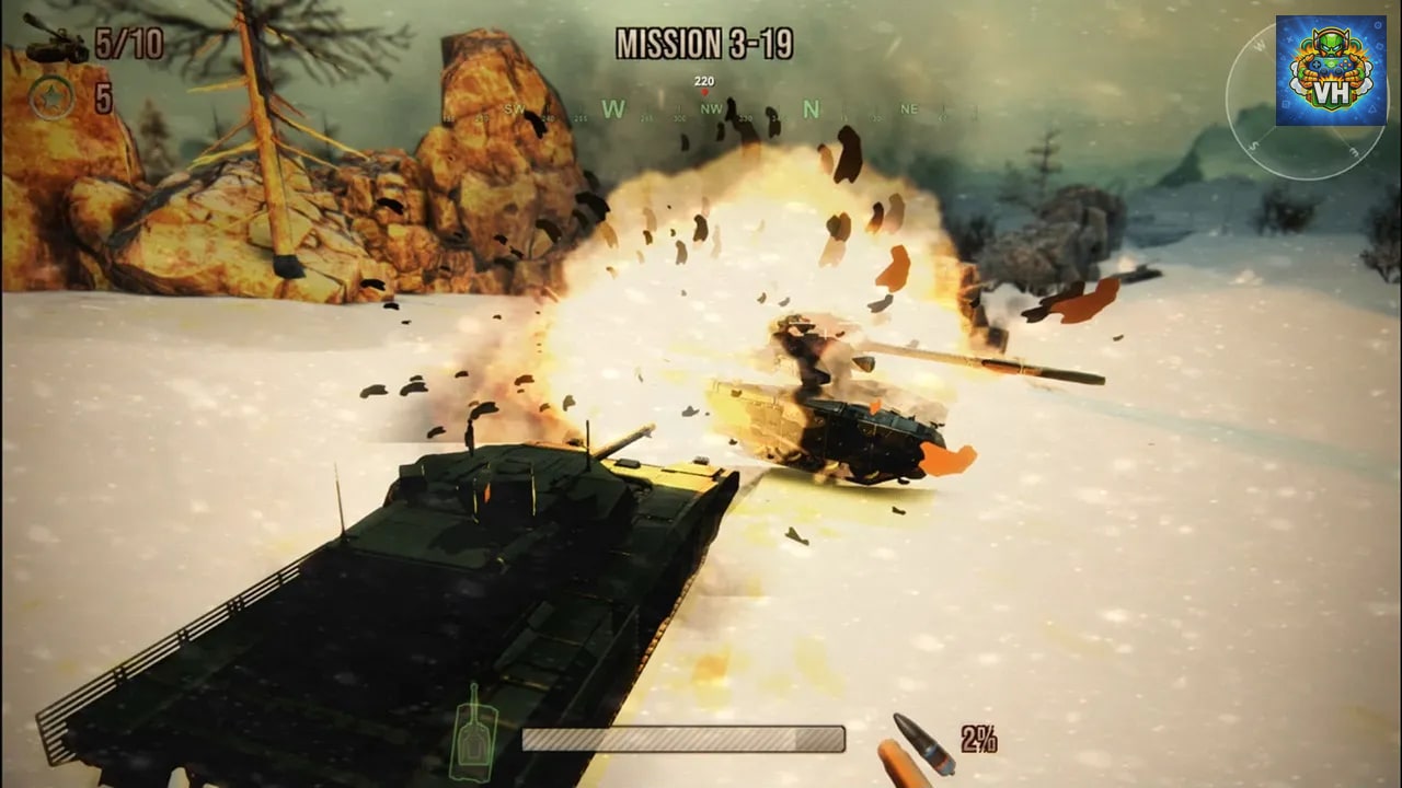 Modern War: Tank Battle Nintendo Switch - ảnh màn hình 4
