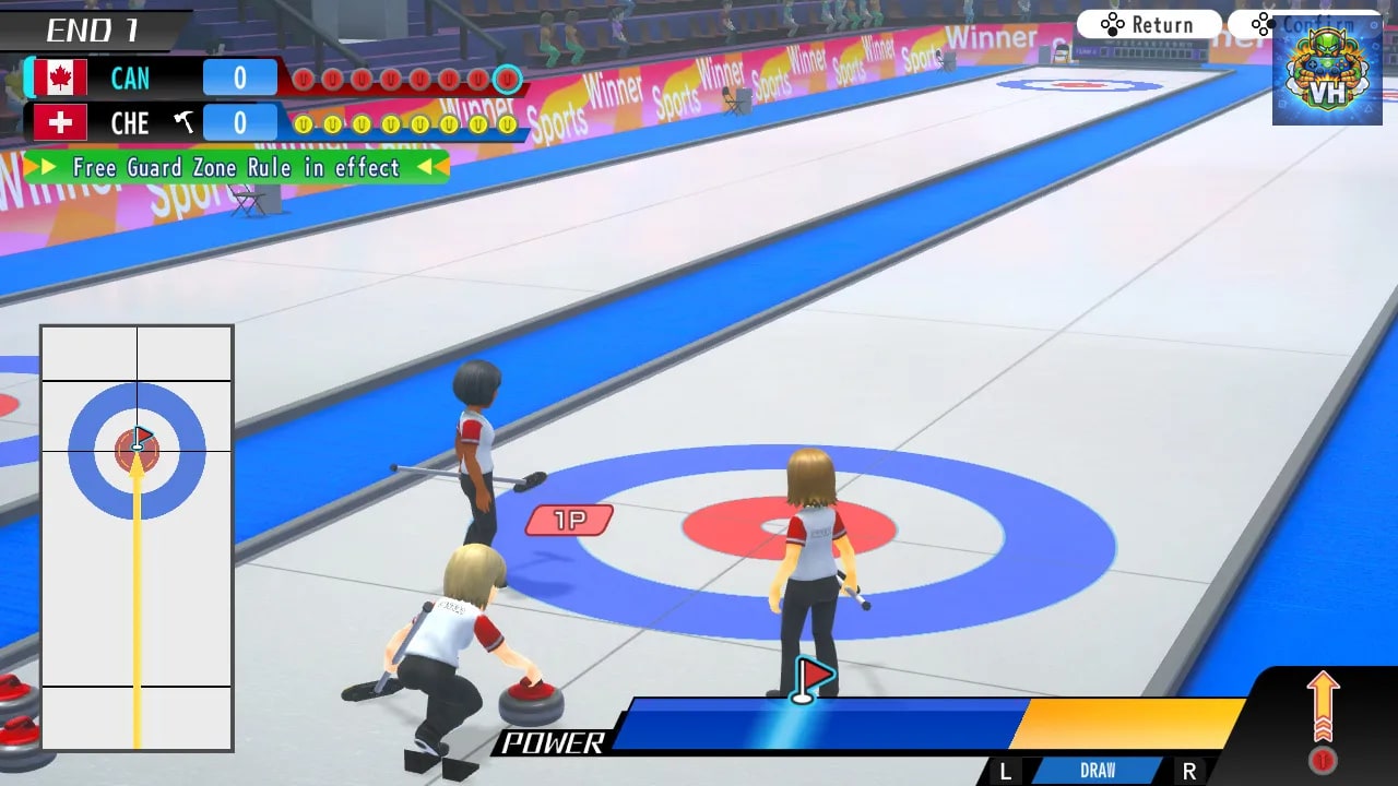 LET'S PLAY CURLING!! Nintendo Switch - ảnh màn hình 1