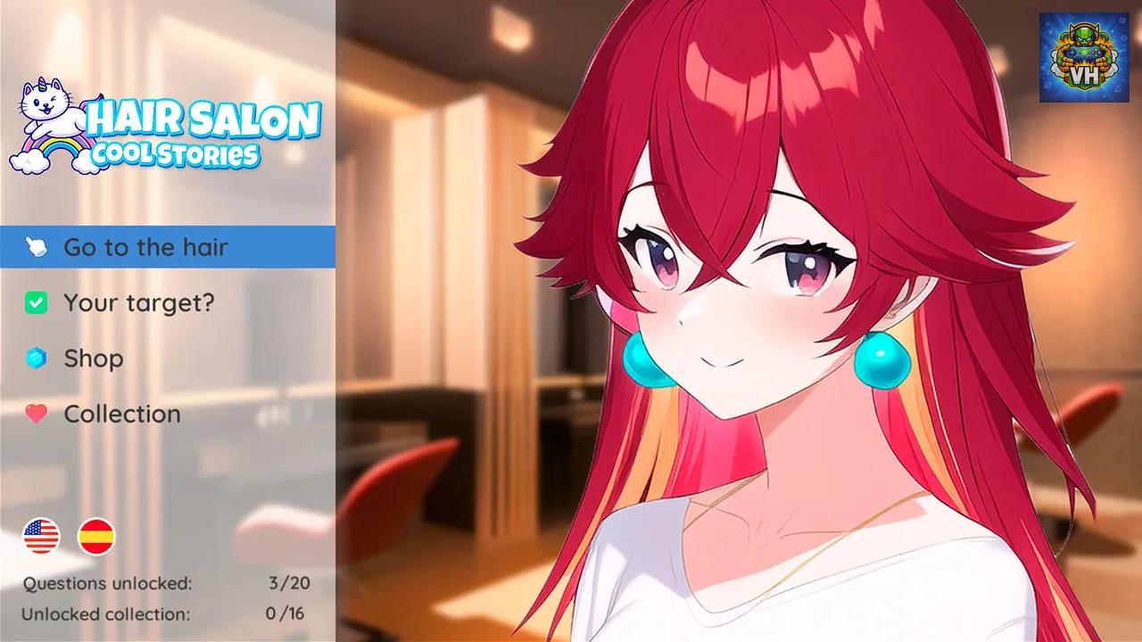 Hair Salon: Cool Stories Nintendo Switch - ảnh màn hình 1