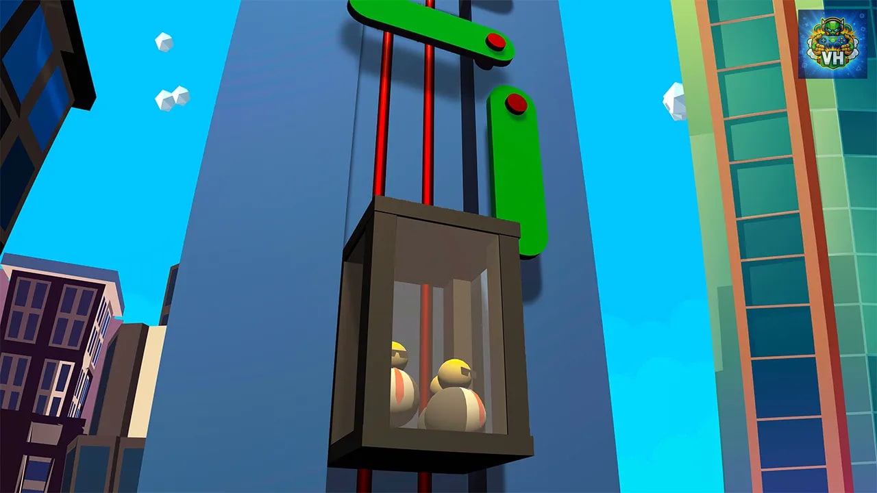 Falling Elevator - Hyper Casual Demolish Escape Survival Game Nintendo Switch - ảnh màn hình 4