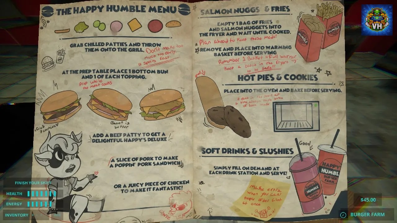 Happy's Humble Burger Farm Nintendo Switch - ảnh màn hình 3