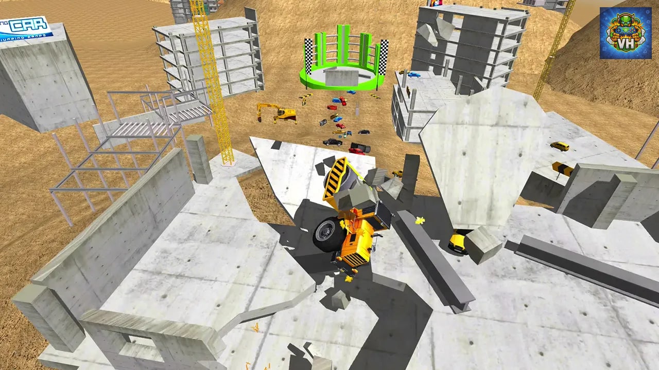 Construction Ramp Jumping Nintendo Switch - ảnh màn hình 5