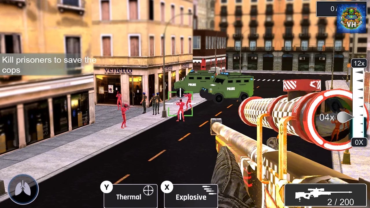 Sniper Strike 3D -  Secret elite mission warfare "GHOST SQUAD" Nintendo Switch - ảnh màn hình 1