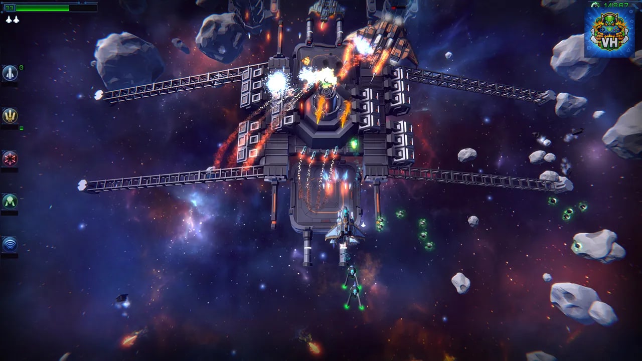 Astro Flame: Starfighter Nintendo Switch - ảnh màn hình 6