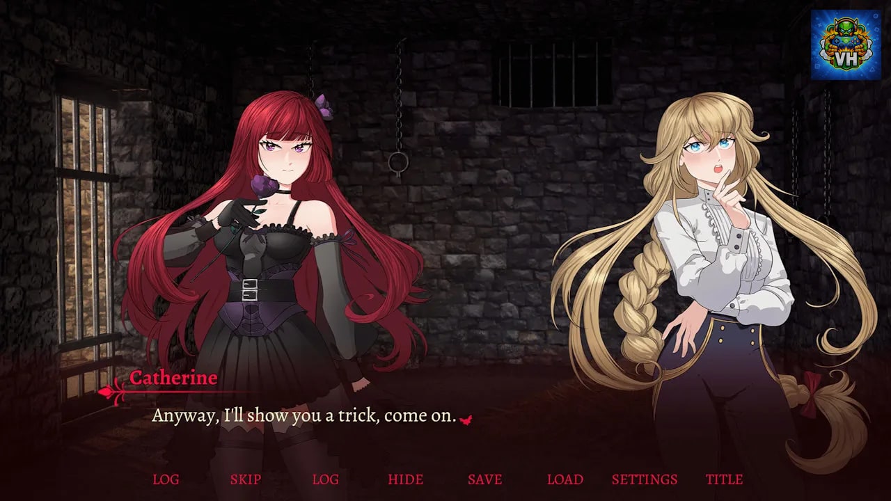 Crimson Song - Yuri Visual Novel Nintendo Switch - ảnh màn hình 3