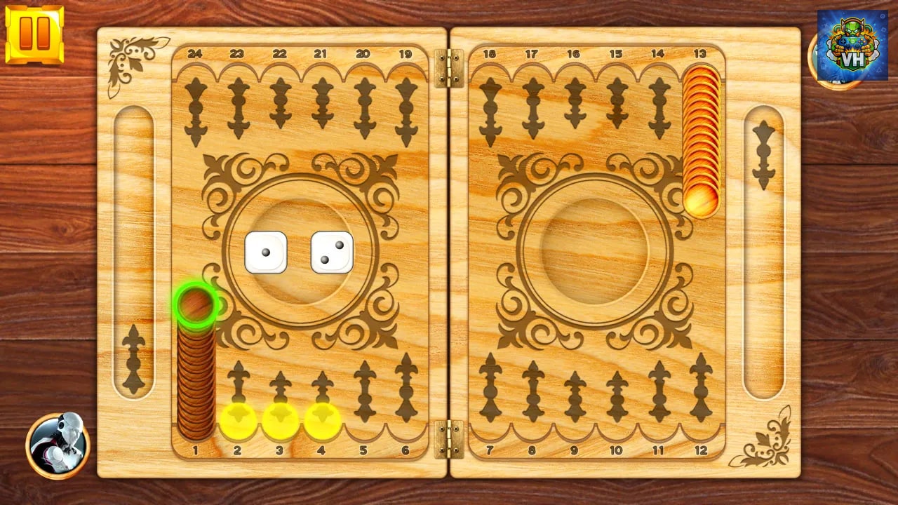 Backgammon: Board Game Puzzle Nintendo Switch - ảnh màn hình 6