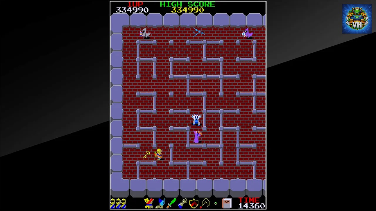 Arcade Archives THE TOWER OF DRUAGA Nintendo Switch - ảnh màn hình 3