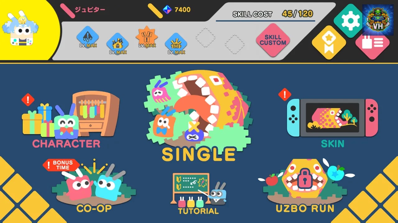 PICROSS X : PICBITS VS UZBOROSS Nintendo Switch - ảnh màn hình 1