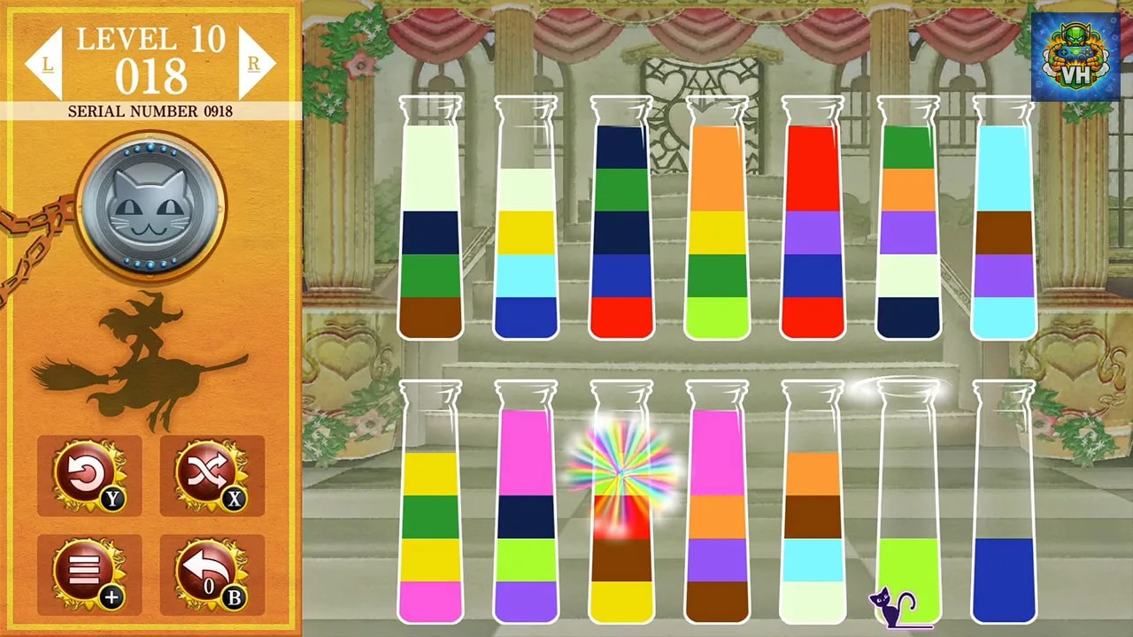 Witch's Potion: Water Sort Puzzle Nintendo Switch - ảnh màn hình 4