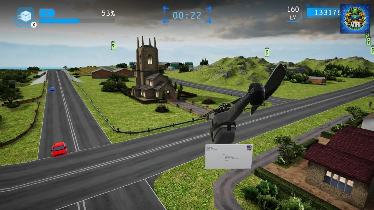 Drone Delivery Simulator Nintendo Switch - ảnh màn hình 1