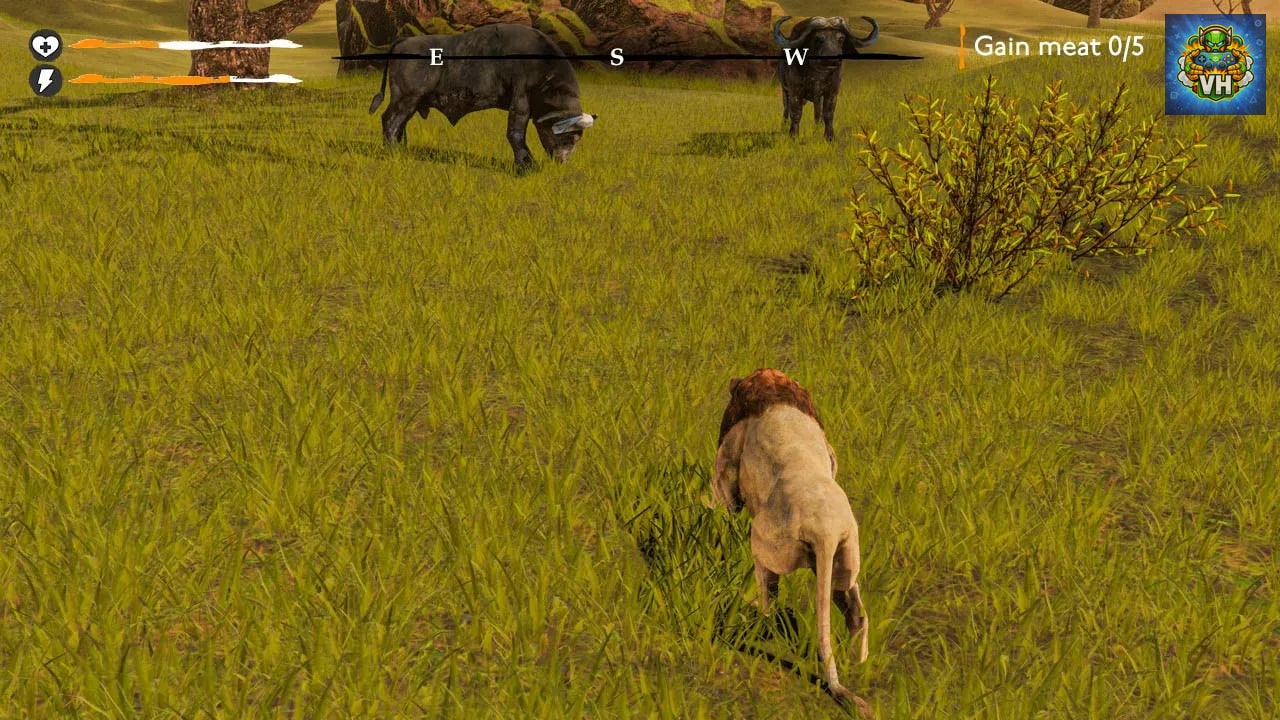 Lion Simulator Survival: RPG Animal Battle Nintendo Switch - ảnh màn hình 1