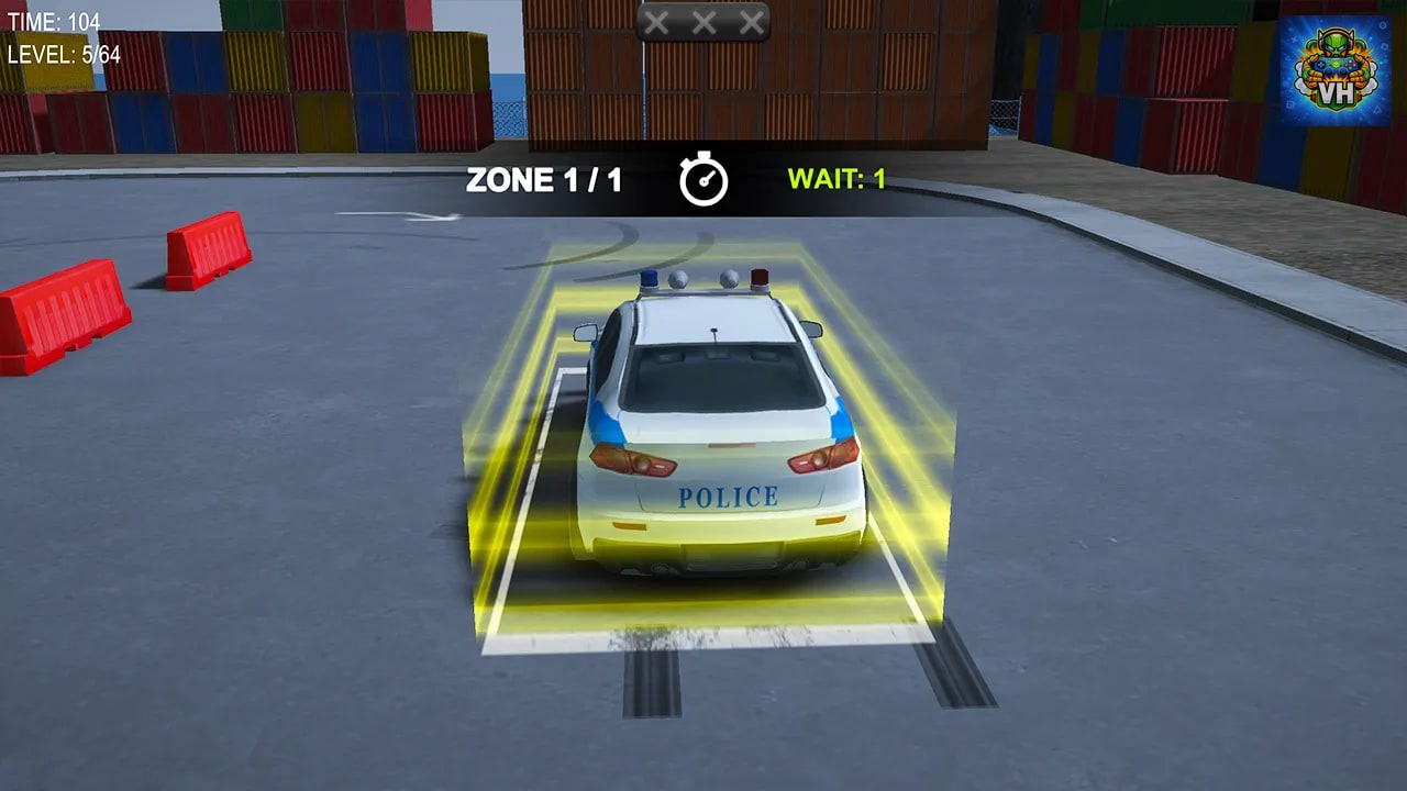 Police Car Driver: City Parking Simulator Nintendo Switch - ảnh màn hình 4