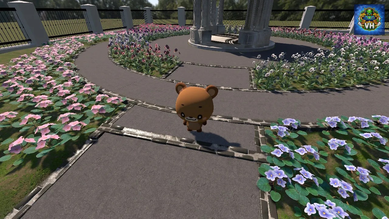 Nyanzou & Kumakichi Let's make a flower garden Nintendo Switch - ảnh màn hình 3