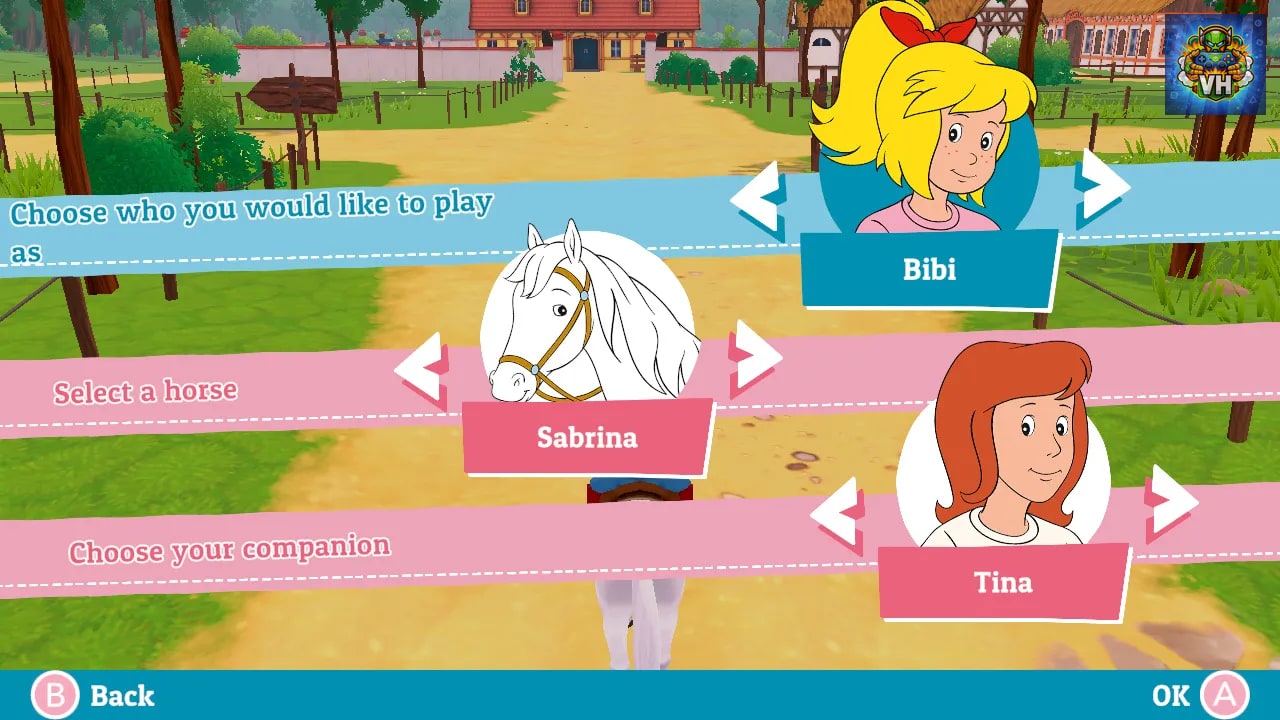 Bibi & Tina – New adventures with horses Nintendo Switch - ảnh màn hình 1