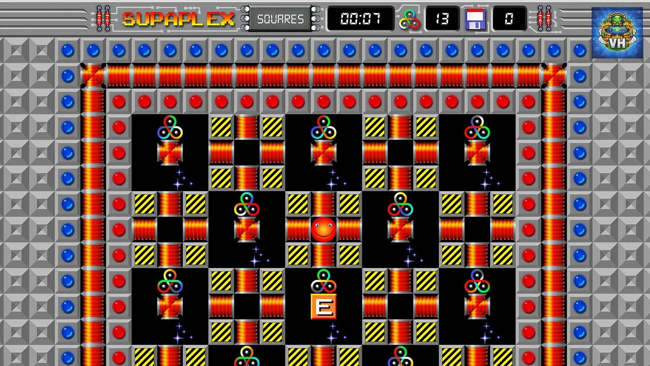 Supaplex SQUARES Nintendo Switch - ảnh màn hình 3
