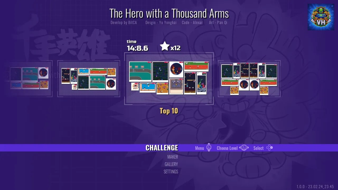 The Hero with a Thousand Arms Nintendo Switch - ảnh màn hình 4