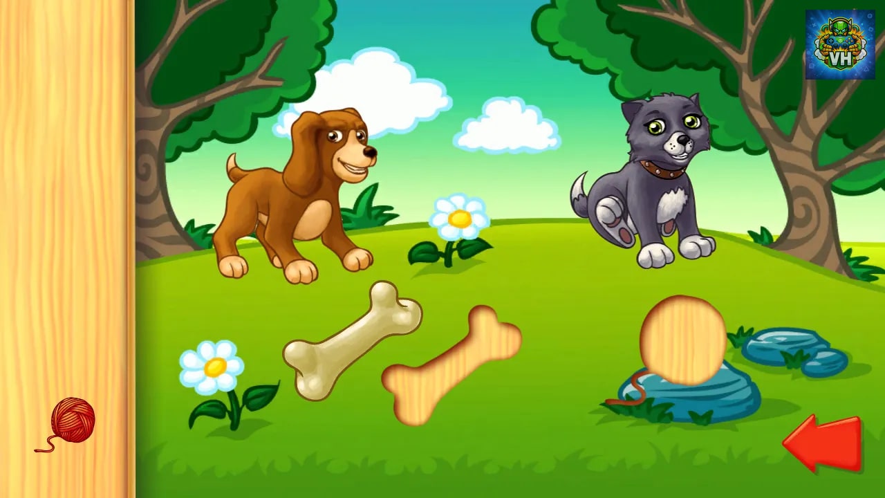 Animal Babies Puzzle - Preschool Animals Puzzles Game for Kids Nintendo Switch - ảnh màn hình 4