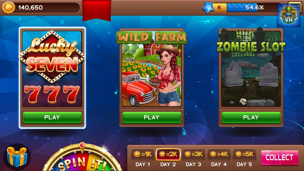 Casino Heaven: Slots & Bonus Games Nintendo Switch - ảnh màn hình 5