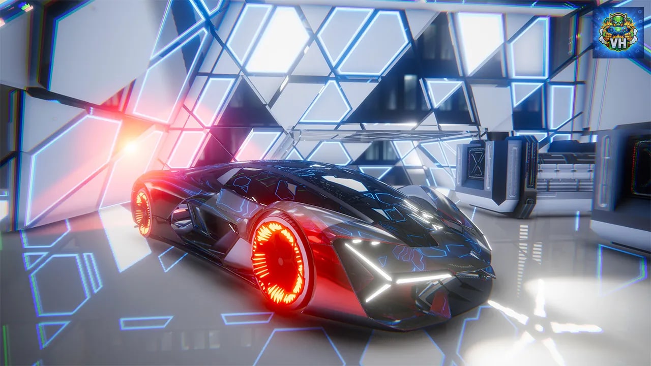 Neon Drifter - Cyber Racing Nintendo Switch - ảnh màn hình 1
