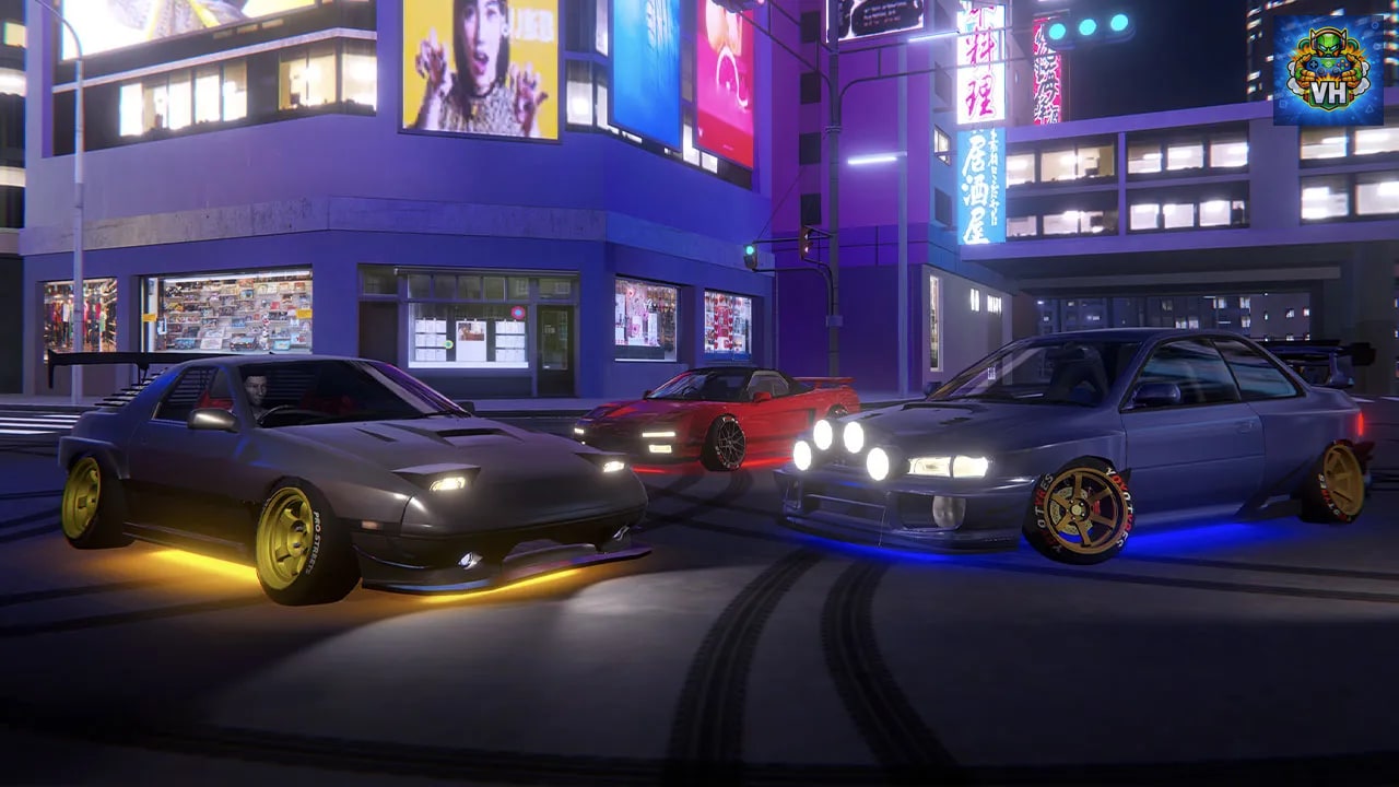 Hashiriya Drifter-Car Racing,Drift,Drag Online Multiplayer Simulator Games Driving Sim. Nintendo Switch - ảnh màn hình 4
