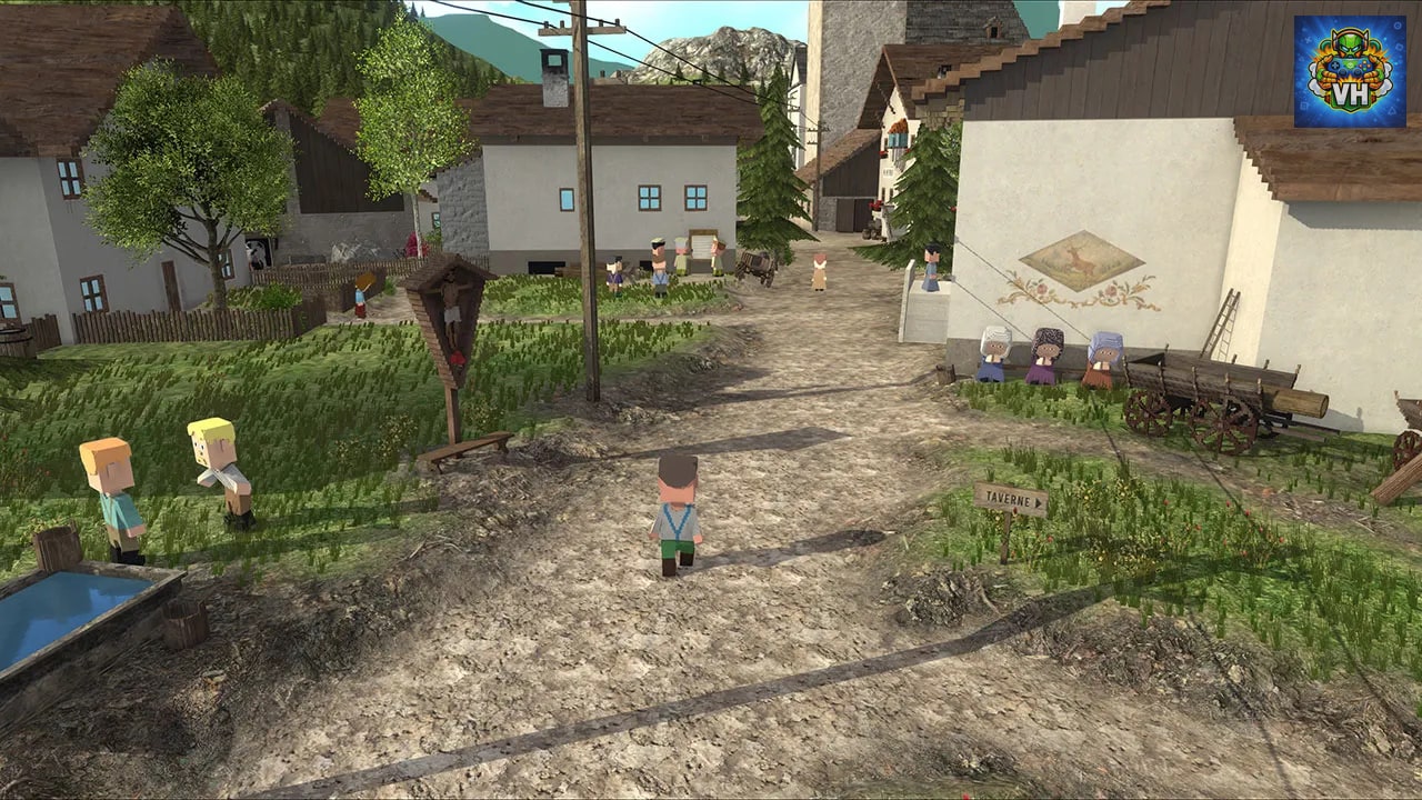 A Painter's Tale: Curon, 1950 Nintendo Switch - ảnh màn hình 3