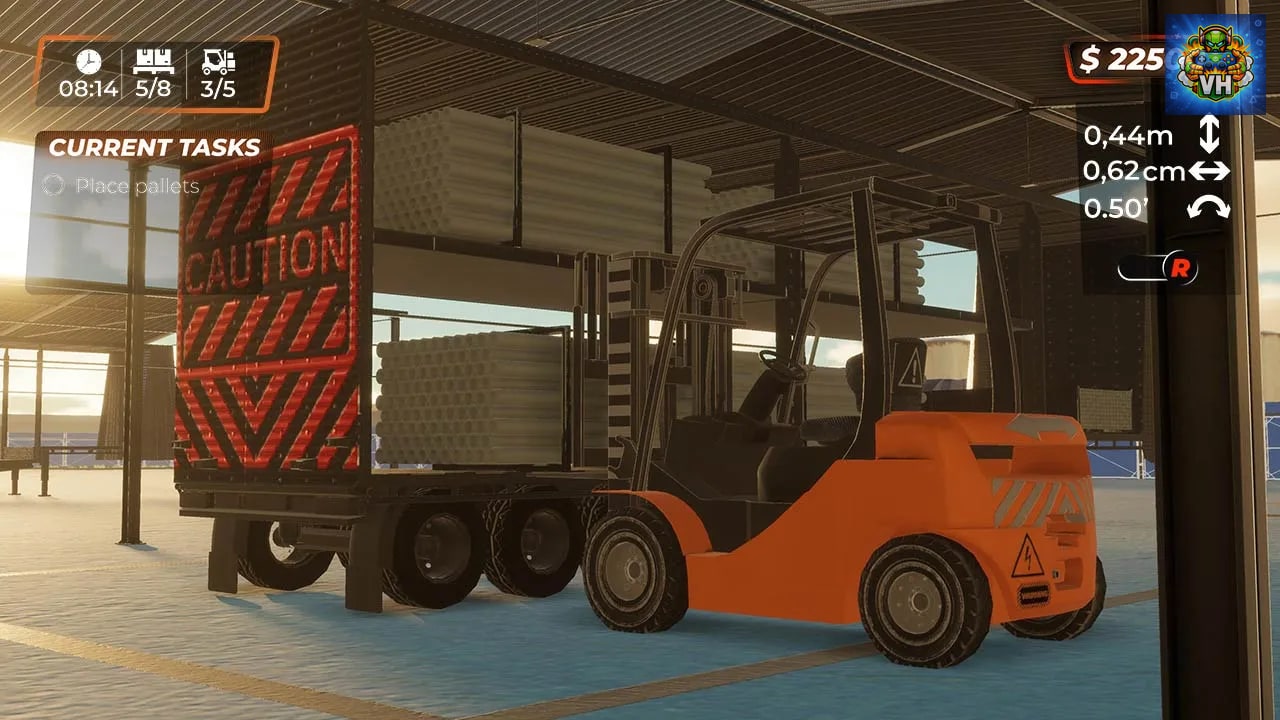 Forklift Simulator 2024 Nintendo Switch - ảnh màn hình 1