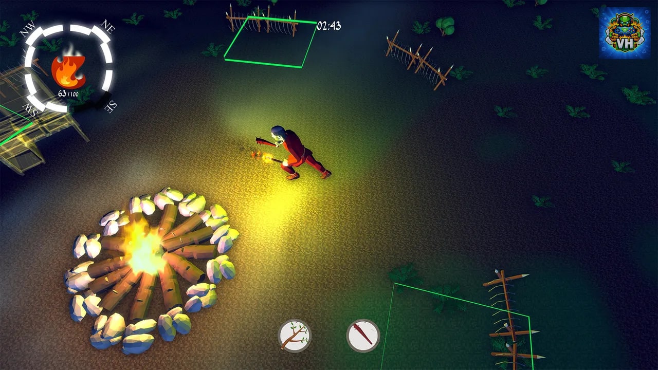 Keep The Fire - Survival Simulator Nintendo Switch - ảnh màn hình 5