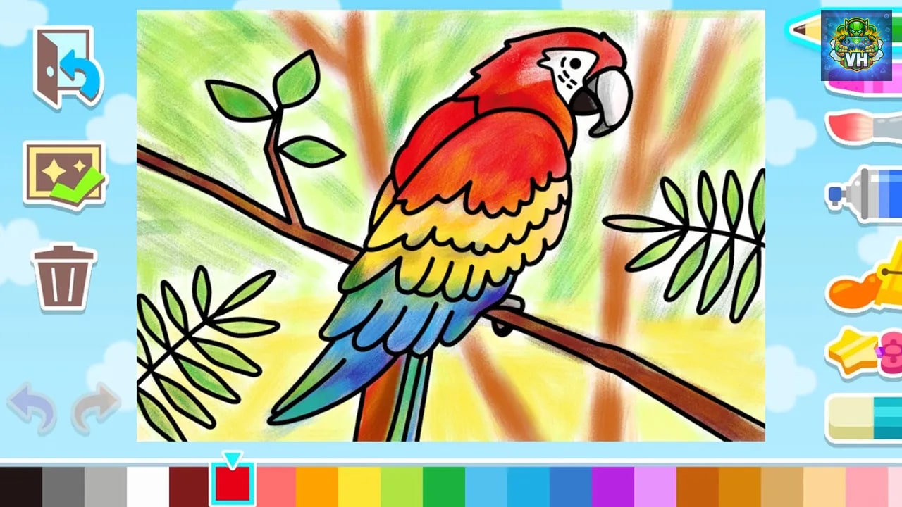 Coloring book series Zoo Nintendo Switch - ảnh màn hình 5