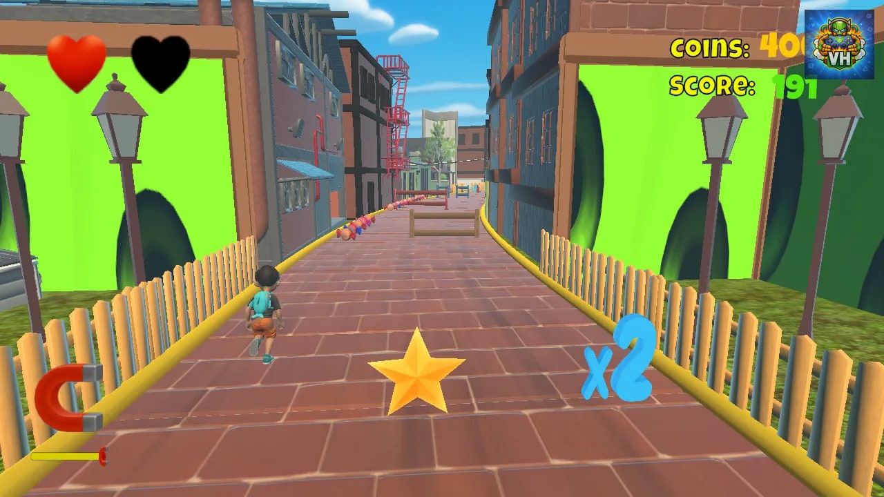 Child Run - City Surfers Runner Nintendo Switch - ảnh màn hình 5