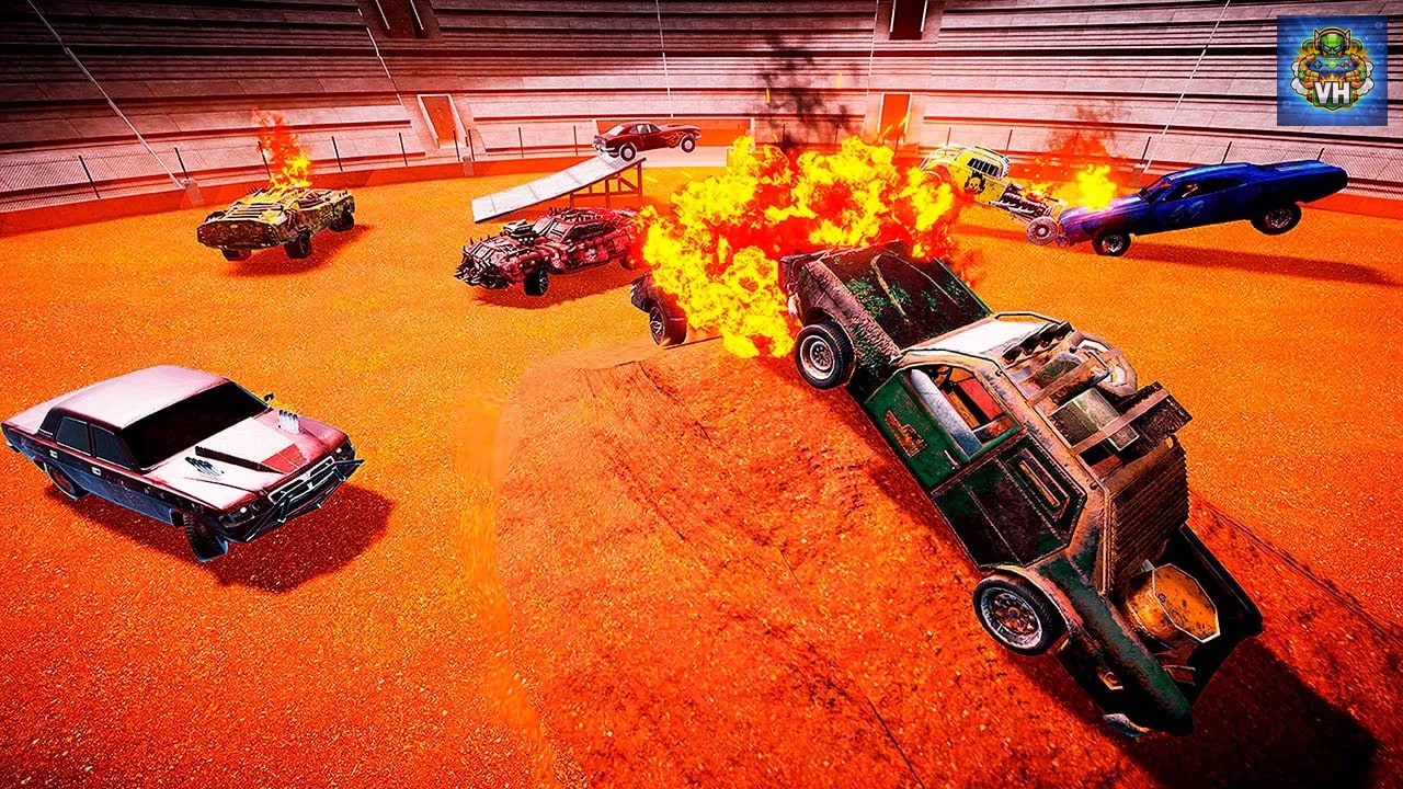 Heavy Car Battle - Demolition Derby Nintendo Switch - ảnh màn hình 2