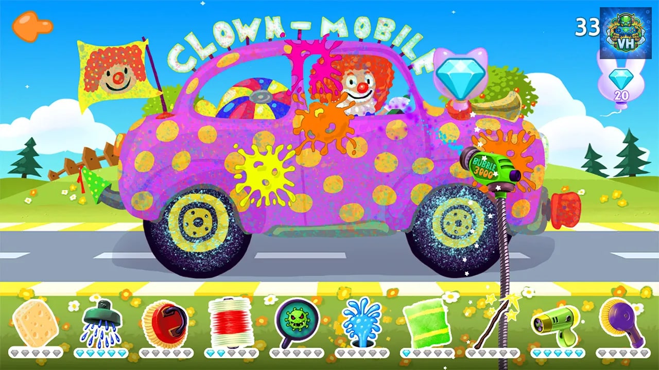 Funny Car Wash - Trucks & Cars Game Garage for Kids & Toddlers Nintendo Switch - ảnh màn hình 5