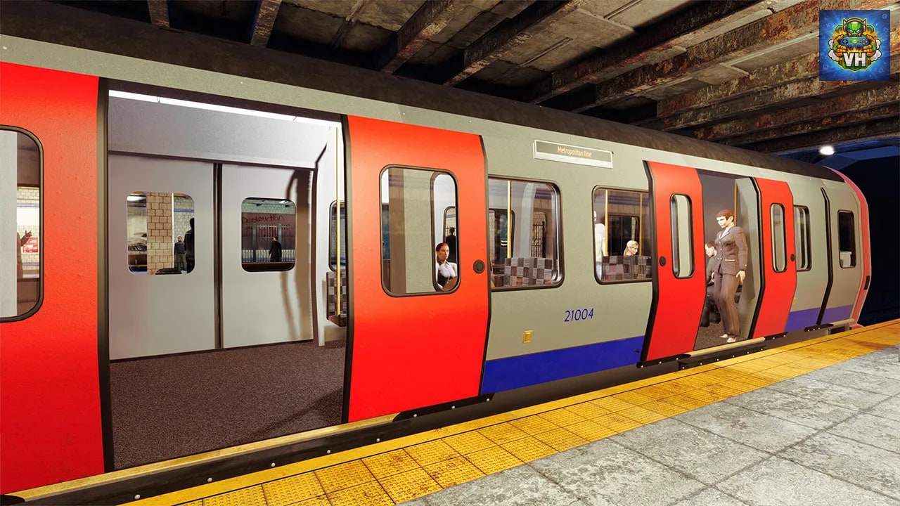 Subway Simulator - Underground Train Ride Station Ultimate Driving Games Nintendo Switch - ảnh màn hình 4