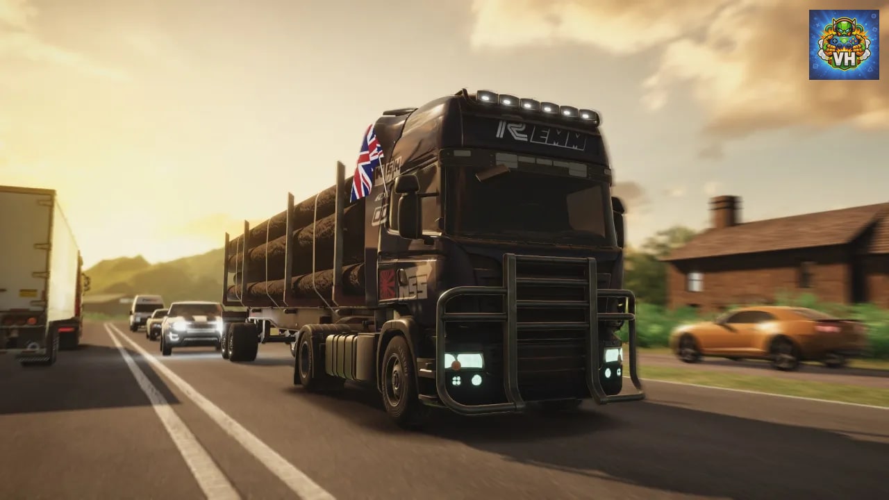 Truck Simulator 2023 - Driver Europe Nintendo Switch - ảnh màn hình 4