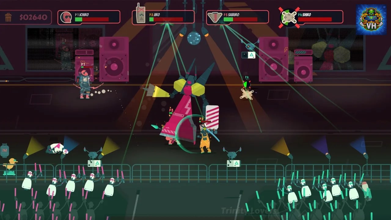 PixelJunk Scrappers Deluxe Nintendo Switch - ảnh màn hình 1