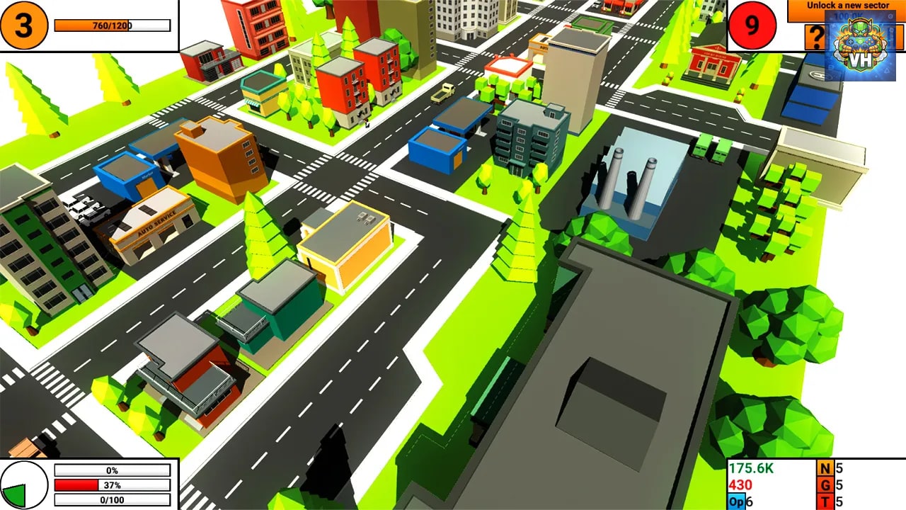 Corrupt - Political Idle City War Strategy Simulator Craft Nintendo Switch - ảnh màn hình 4