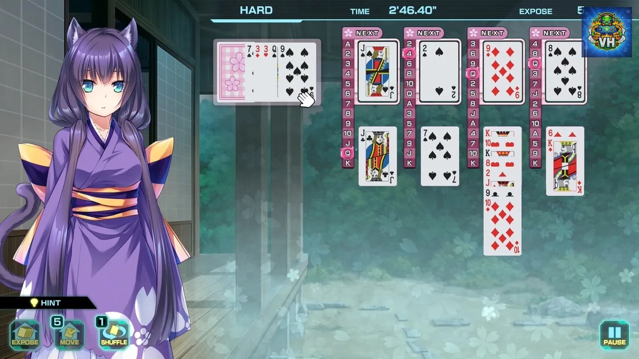 Pretty Girls Four Kings Solitaire Nintendo Switch - ảnh màn hình 6