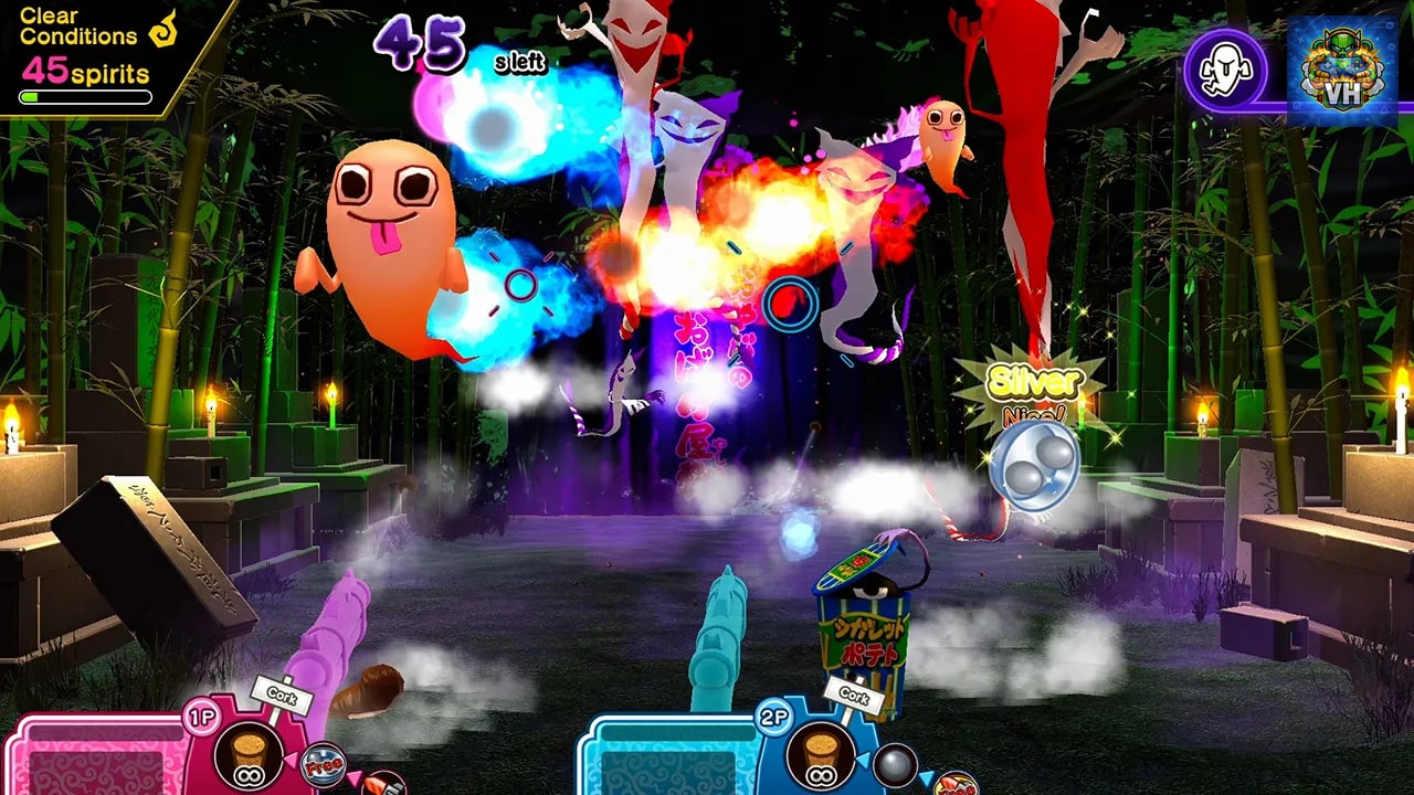 Spooky Spirit Shooting Gallery Nintendo Switch - ảnh màn hình 1
